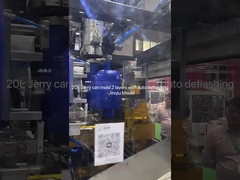 ขุมเดียว 25L โมลด์ Jerrycan Blow ที่กําหนดเองที่มีมือจับชั้นสองภายใน auto deflashing