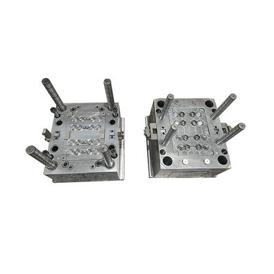 8cavity Flip Top Cap Mould วัสดุ PE แหวนดึงสำหรับขวดซอสถั่วเหลือง
